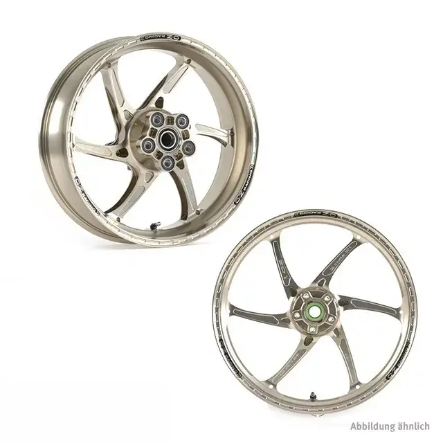 Knallerangebot OZ Gass RS-A Aluminium Felgensatz passend für Ducati Monster 821 (2014–2020)