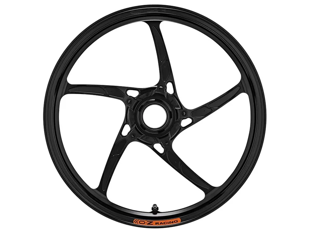 Jetzt Kaufen OZ Piega Aluminium Schmiedefelgen Satz Schwarz glänzend passend für Ducati Panigale & Streetfighter