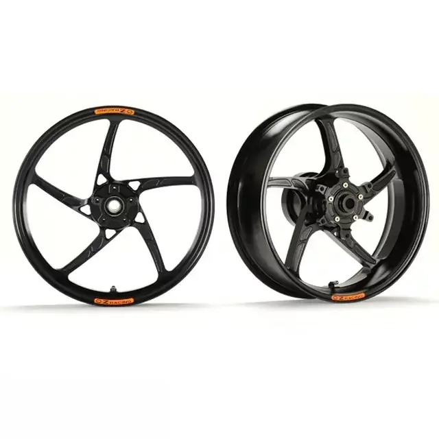 Aktuell OZ Piega Aluminium Felgensatz schwarz glänzend passend für Ducati 749 & 999