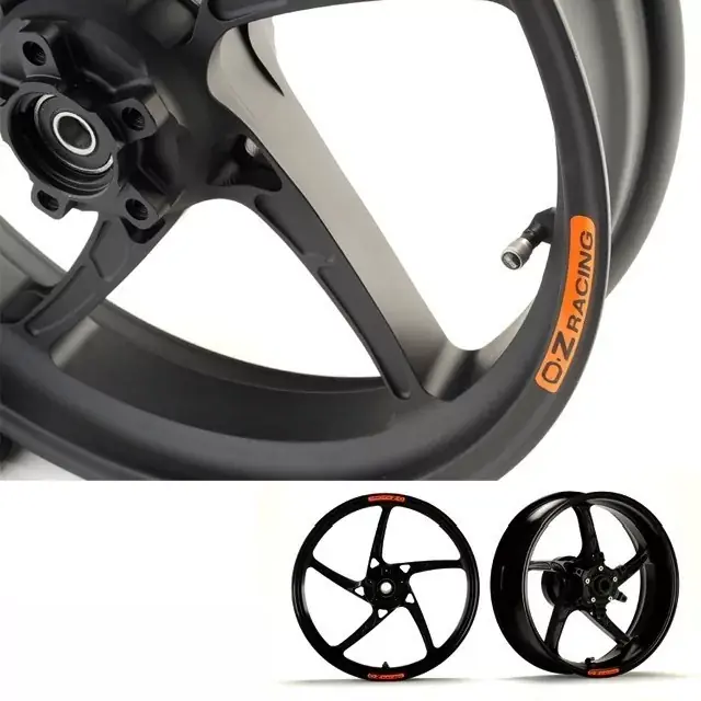 OZ Piega Aluminium Felgensatz schwarz matt passend für Honda CBR600RR PC40 (2007–2018) Begrenztes Angebot