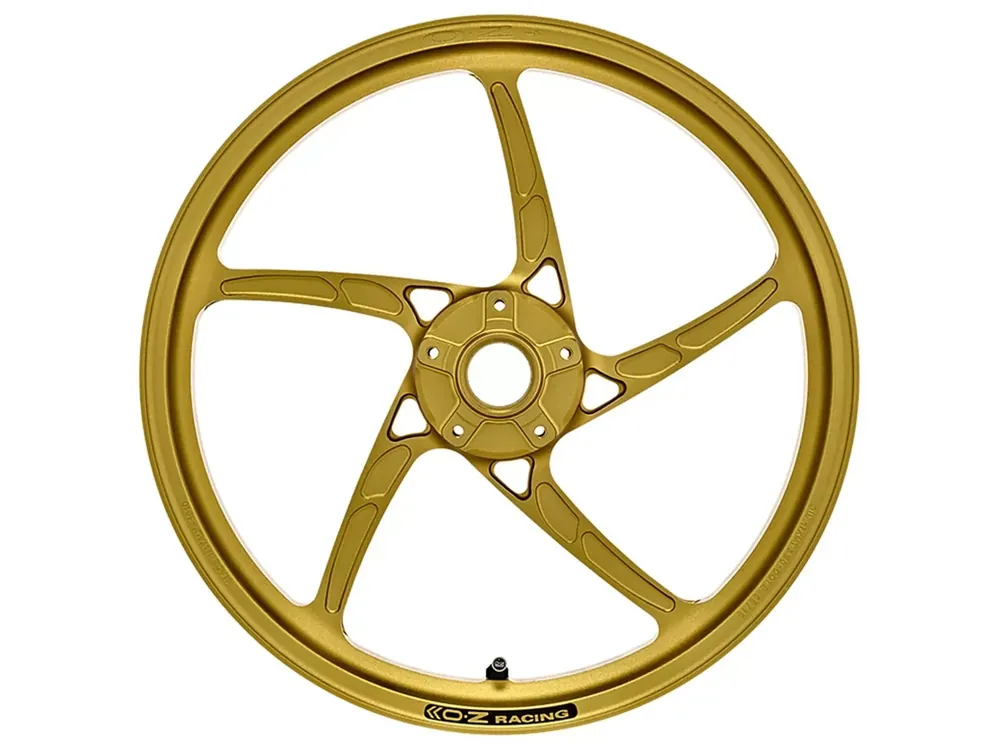 OZ Piega Aluminium Schmiedefelge vorne gold matt passend für KTM 1290 Super Duke R/RR & GT (2016–2023) Sonderangebot