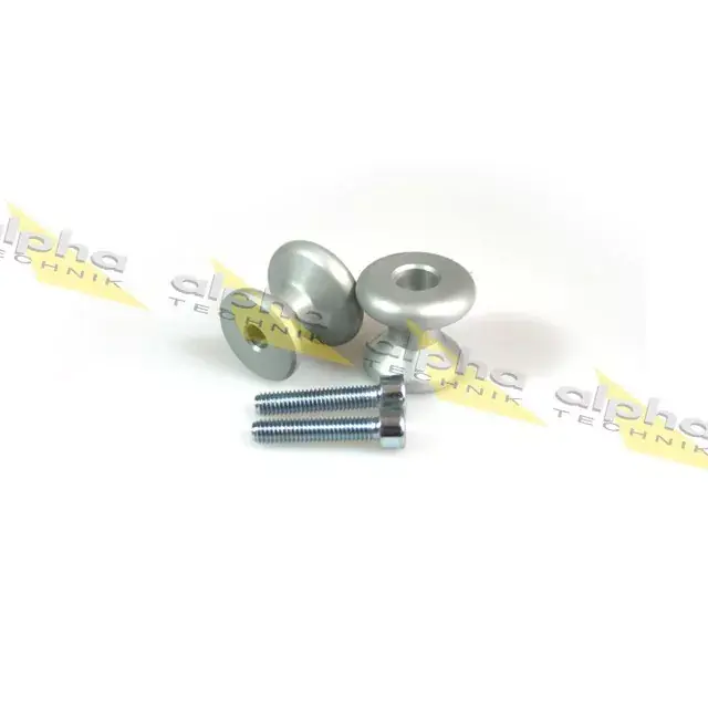 FG Alu-Aufnahmebuchsensatz M6 x 1,0 mm passend für Yamaha, Aprilia Abverkauf