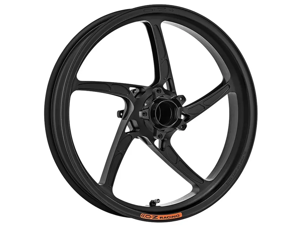 OZ Piega Aluminium Schmiedefelge vorne schwarz matt passend für Yamaha MT09 RN29 (ohne ABS) 2013-2016 Sonderaktion