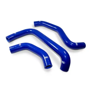 Markenprodukt SAMCO SPORT Siliconschlauch Kit Race Bike Design blau passend für Kawasaki ZX10R / ZX10RR 2021-2024