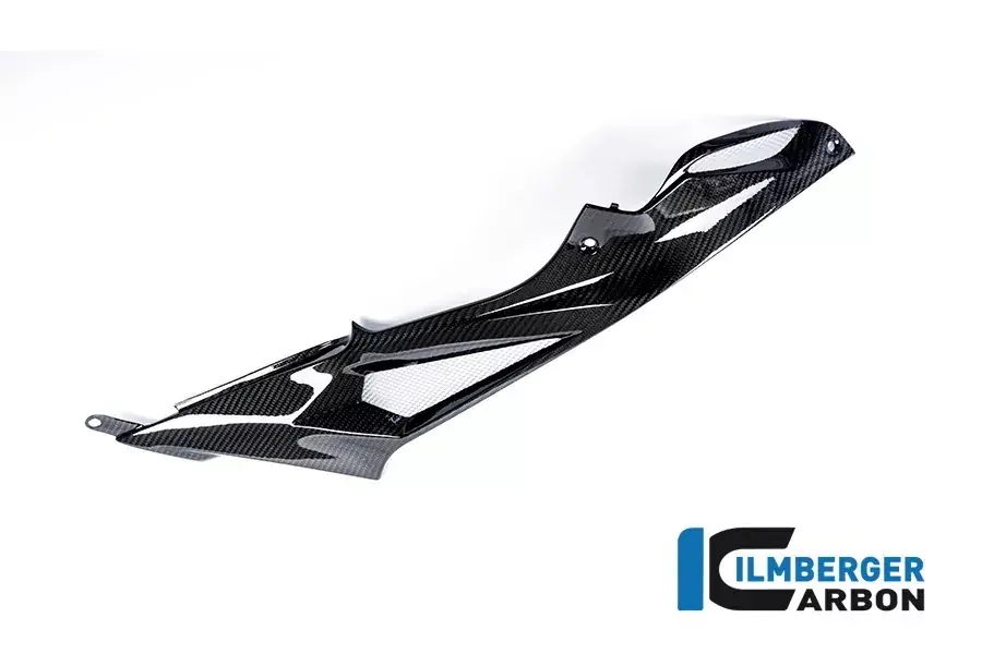 Neu Ilmberger Carbon Seitendeckel rechts am Tank Racing Carbon passend für BMW S1000RR
