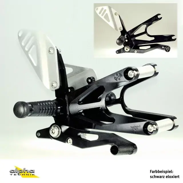 Sale GILLES FXR Fußrastenanlage passend für Yamaha MT07 Typ RM04