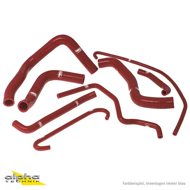 Aktuell SAMCO SPORT Siliconschlauch Kit viper red passend für Suzuki GSXR600/750 (2006–2010)