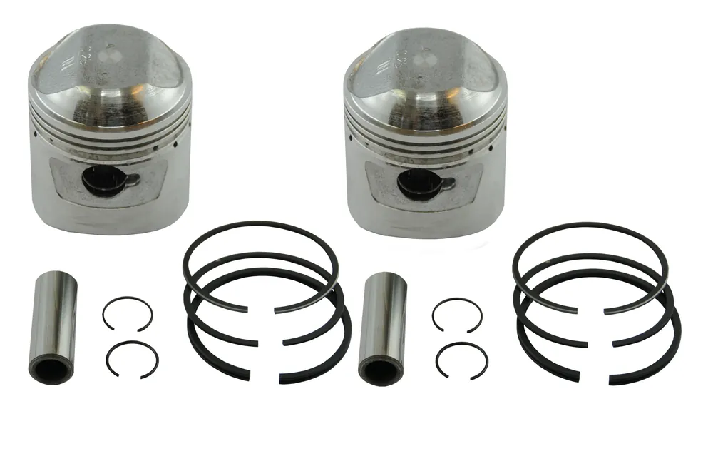 Honda CB175 (Twin) K3-K7 Kolben-Kit - Übermaß +0,25 Sonderaktion