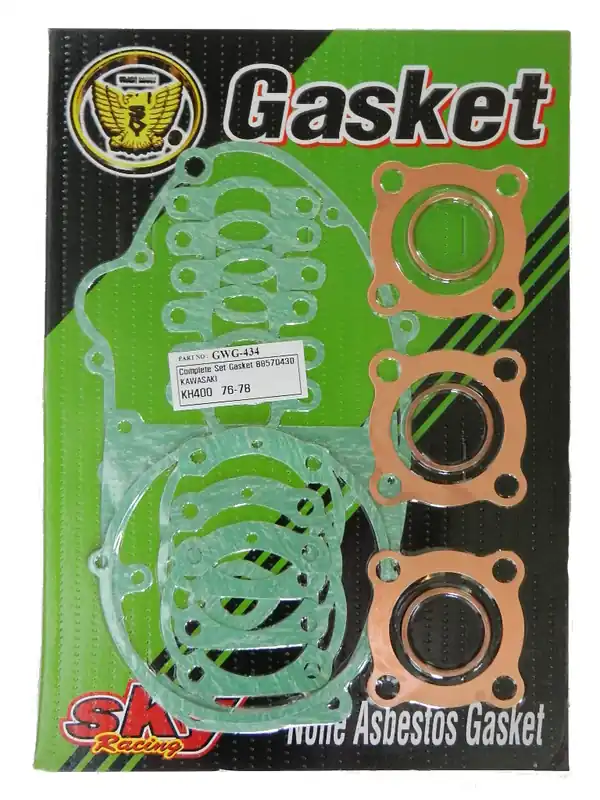 Geprüft Kawasaki KH400 (S3/Mach III) Motor- Dichtsatz