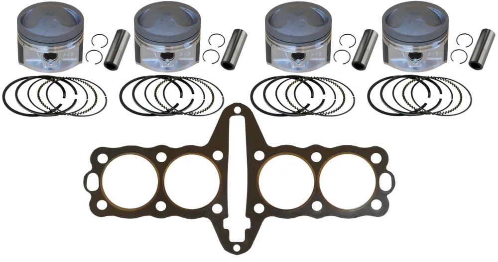 Sofort Bestellen Kawasaki Z750 L1+L2 Aufbohrsatz +3,0 mm - Kolben-Kit (MOS2) und Zylinderkopfdichtung