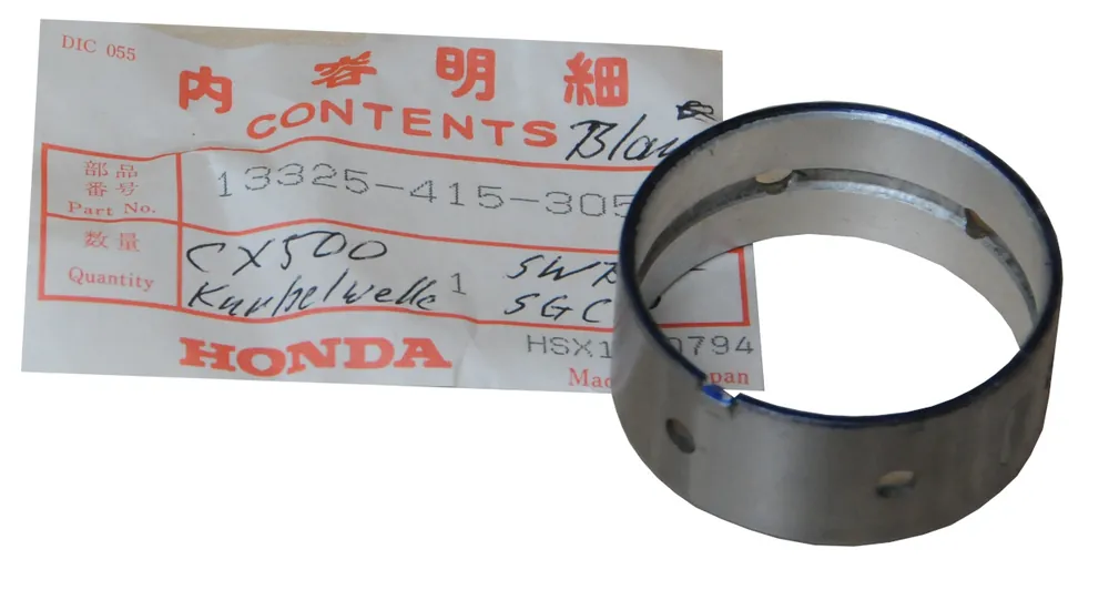 Online Kaufen Honda CX500 - Kurbelwellen - Hauptlager (blau)