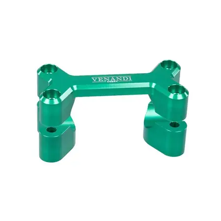 Begrenztes Angebot Lenkeraufnahme Venandi Dogbone CNC Simson S50 / S51 grün