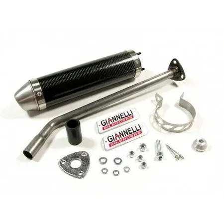 Endschalldämpfer Giannelli Enduro Derbi DRD Pro SM 2006 Carbon Neue Kollektion