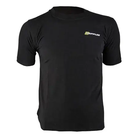 T-Shirt Doppler Schwarz Schnäppchen