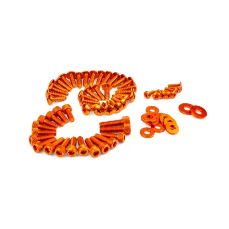 Super-Preis Verkleidungsschrauben STR8 Yamaha Aerox orange