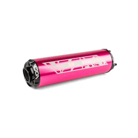 Online Kaufen Endschalldämpfer Voca Alu CNC pink / schwarz