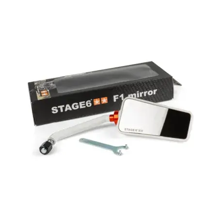 Garantierte Lieferung Spiegel Stage6 F1 rechts M8 Weiss