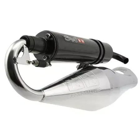 Highlight Auspuffanlage Stage6 Pro Replica, CPI, chrom carbon, ohne Strassenzulassung