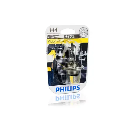 Glühbirne H4 Philips Vision Moto 12V / 55W Top-Preis