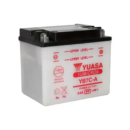 Batterie Yuasa 12V / 8 Ah YB7C-A mit Wartung Saisonangebot