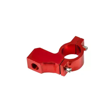 Sonderangebot Spiegelaufnahme Alu d.10mm (Rechtsgewinde) rot