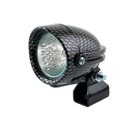 Beliebt Zusatzleuchte Halogen d.50mm carbon look