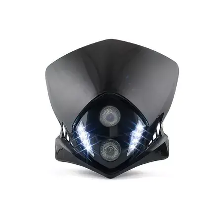 Highlight Enduro Scheinwerfer STR8 Enduro Duke 2 schwarz