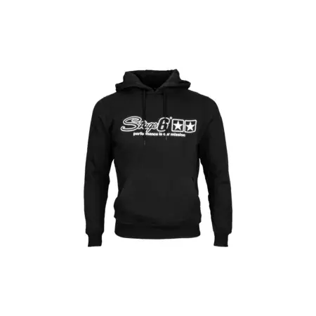 Hoody Stage6 unzipped Schwarz Versand Am Gleichen Tag