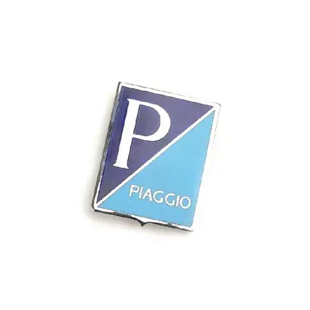 Emblem Kaskade (zum Stecken) 37x46mm blau / chrom Direkt Vom Hersteller