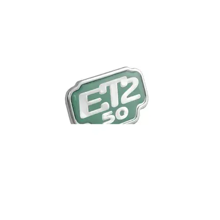 "Emblem Gepäckfach ""ET2 50"" (zum Kleben) Vespa ET2 50cc grün" Direktkauf