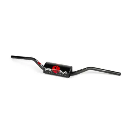 Lenker MX 28mm mit Lenkerpolster KRM schwarz / rot Schnäppchen