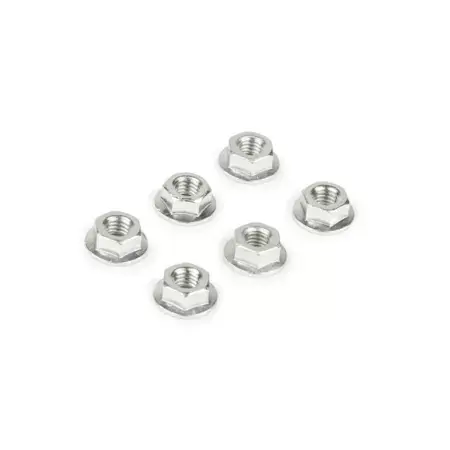 Meistverkauft Mutter M6 (x6) silber