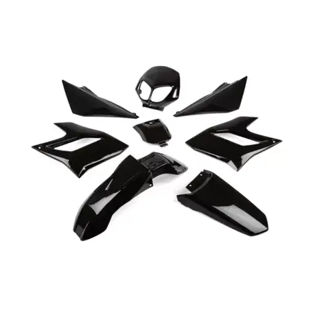 Verkleidungskit STR8 8 Teile schwarz Derbi DRD Racing 2006 - 2011 Preisreduziert