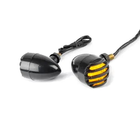 Nur Für Kurze Zeit Blinker LED universell Vintage schwarz