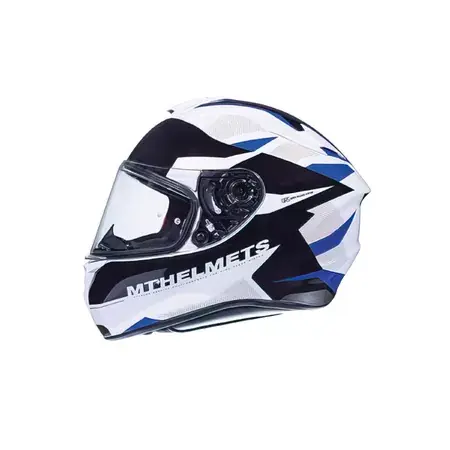 Integralhelm MT Targo Enjoy blau / weiß Markenware
