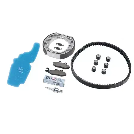 Neue Kollektion Reparatur- / Wartungskit Piaggio Fly / Typhoon 50cc 4T