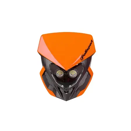 Direktkauf Scheinwerfer Polisport Lookos Evo orange / schwarz