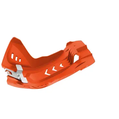 Zertifiziert Skid Plate Polisport Fortress PHD orange KTM / Husqvarna 250 / 350