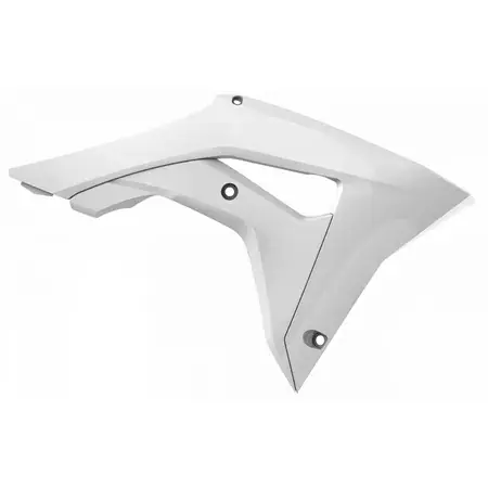 Neu Seitenverkleidungen vorn Polisport weiß Honda CRF450R / RX