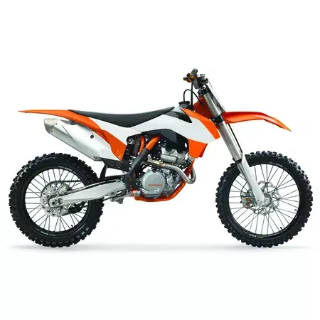 Must-Have Seitenverkleidungen vorn Polisport Originalfarbe 15 orange / weiß KTM SX / SX-F