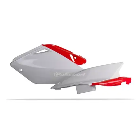 Direktkauf Seitenverkleidung Polisport Originalfarbe weiss / rot Honda CRF 250 2004-2005