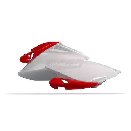 Kracherpreis Seitenverkleidung Polisport Originalfarbe weiss / rot Honda CRF 250 2006-2009