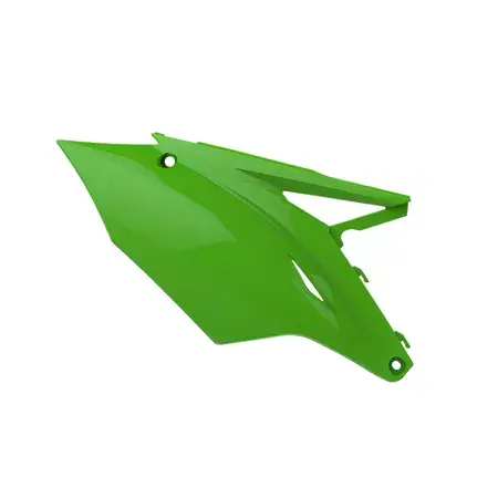 Direktkauf Seitenverkleidungen Polisport grün Kawasaki KXF 450