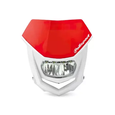 Scheinwerfer Polisport Halo LED rot / weiß Highlight