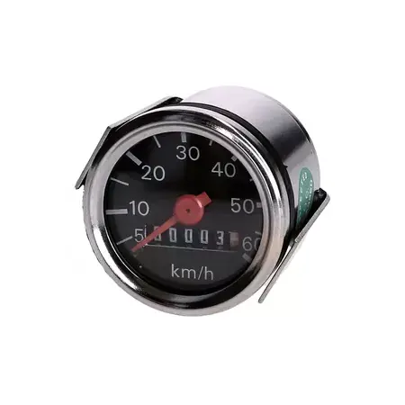 Tachometer universal 60km/h schwarz Puch / Herkules / Simson Heißes Angebot