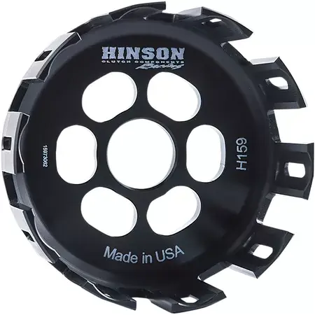 Echt Kupplungskorb Hinson m. Ruckdämpfern + Anlasserkranz YZ 85