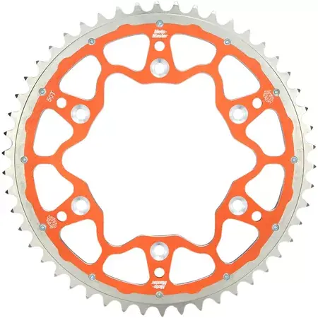 Expressversand Kettenrad / Kettenblatt Moto Master 420 Fusion 46 Zähne orange TC / SX 65