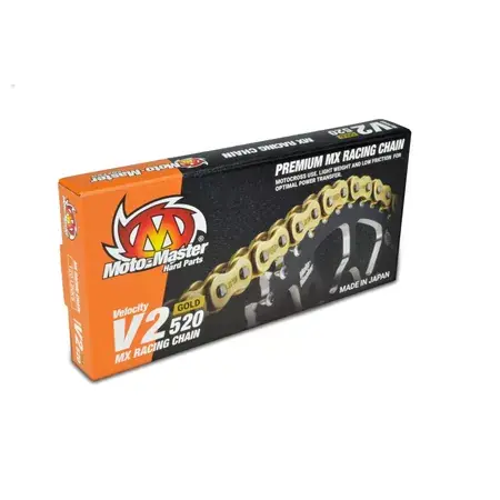 Kette Moto Master MX V2-520G 120 Glieder (clip links) Preisreduziert