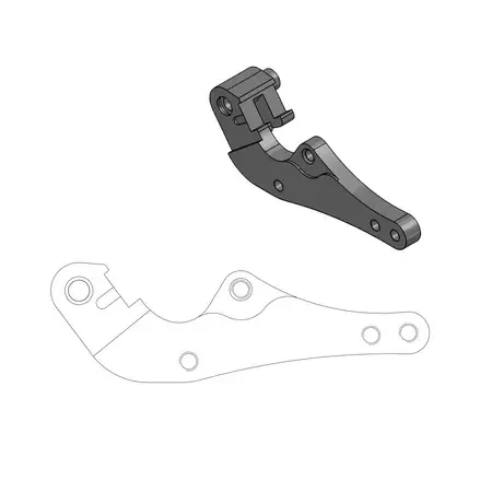 Rabatt Bremssatteladapter Moto Master Supermotard Street KTM / Husqvarna