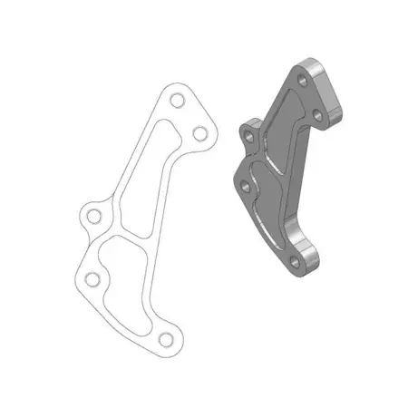Bremssatteladapter Moto Master Supermotard Racing 320mm Beta RR Preiswert